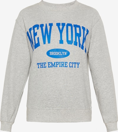 SANIKA Sweater majica u plava / siva melange, Pregled proizvoda