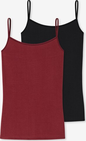 SCHIESSER Undershirt in Red: front