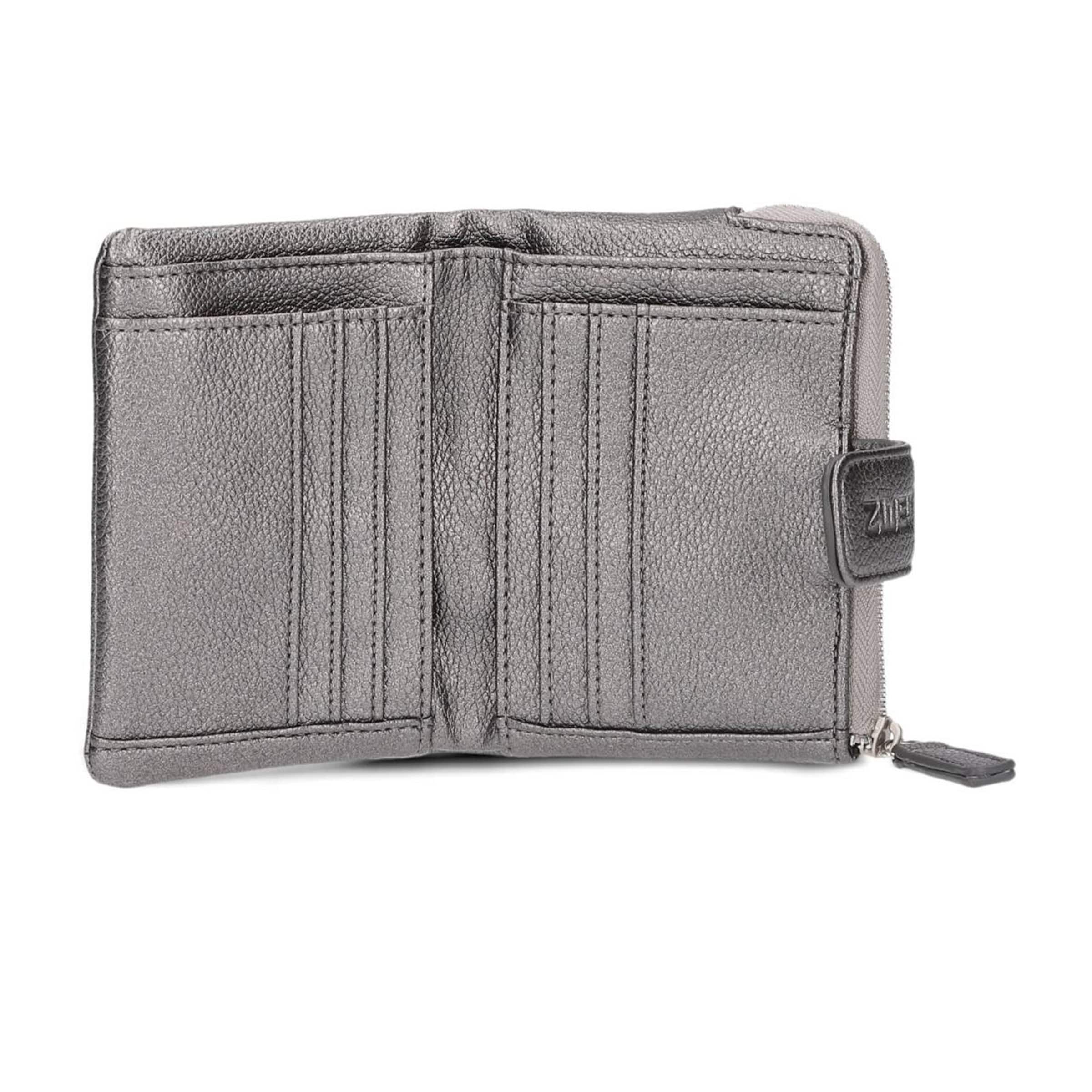 Porte-monnaies 'Mademoiselle' ZWEI en gris