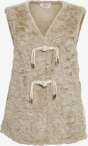 Cardigan aleva en beige : devant