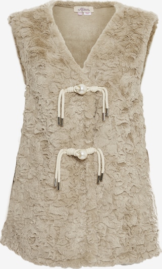 aleva Pletená vesta - béžová / barva bílé vlny, Produkt