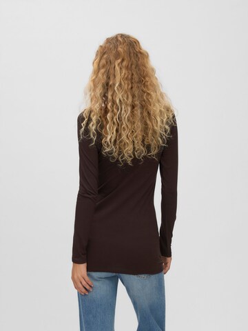 VERO MODA Shirt 'VMMaxi' in Bruin