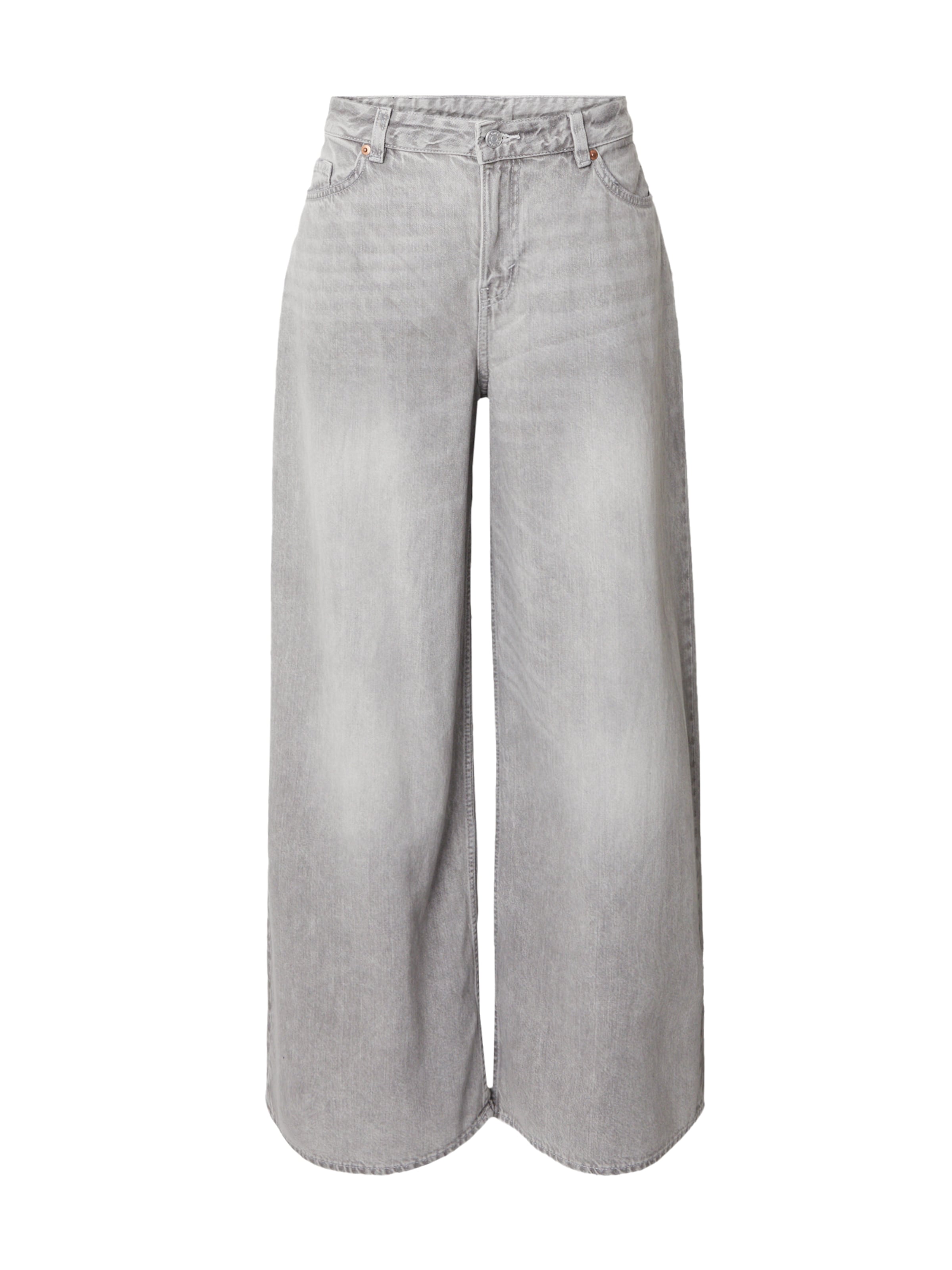 Monki Bő szár Farmer - szürke: elől