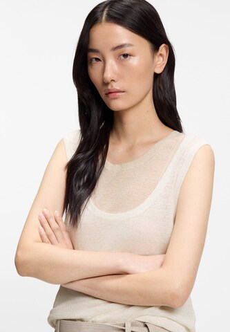 BOSS Stricktop in Beige