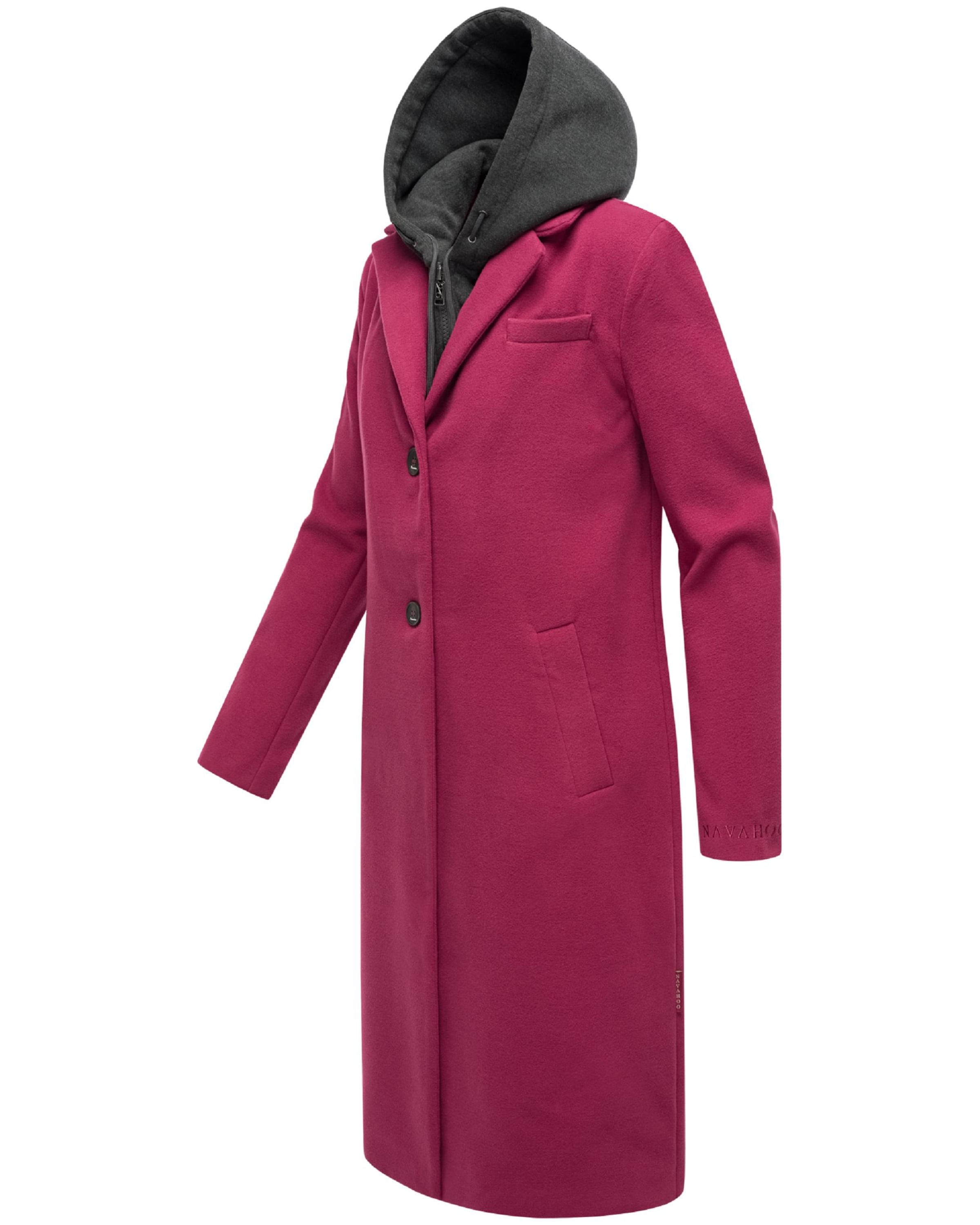 Palton de primăvară-toamnă 'Kekstraum 14' de la NAVAHOO pe roșu