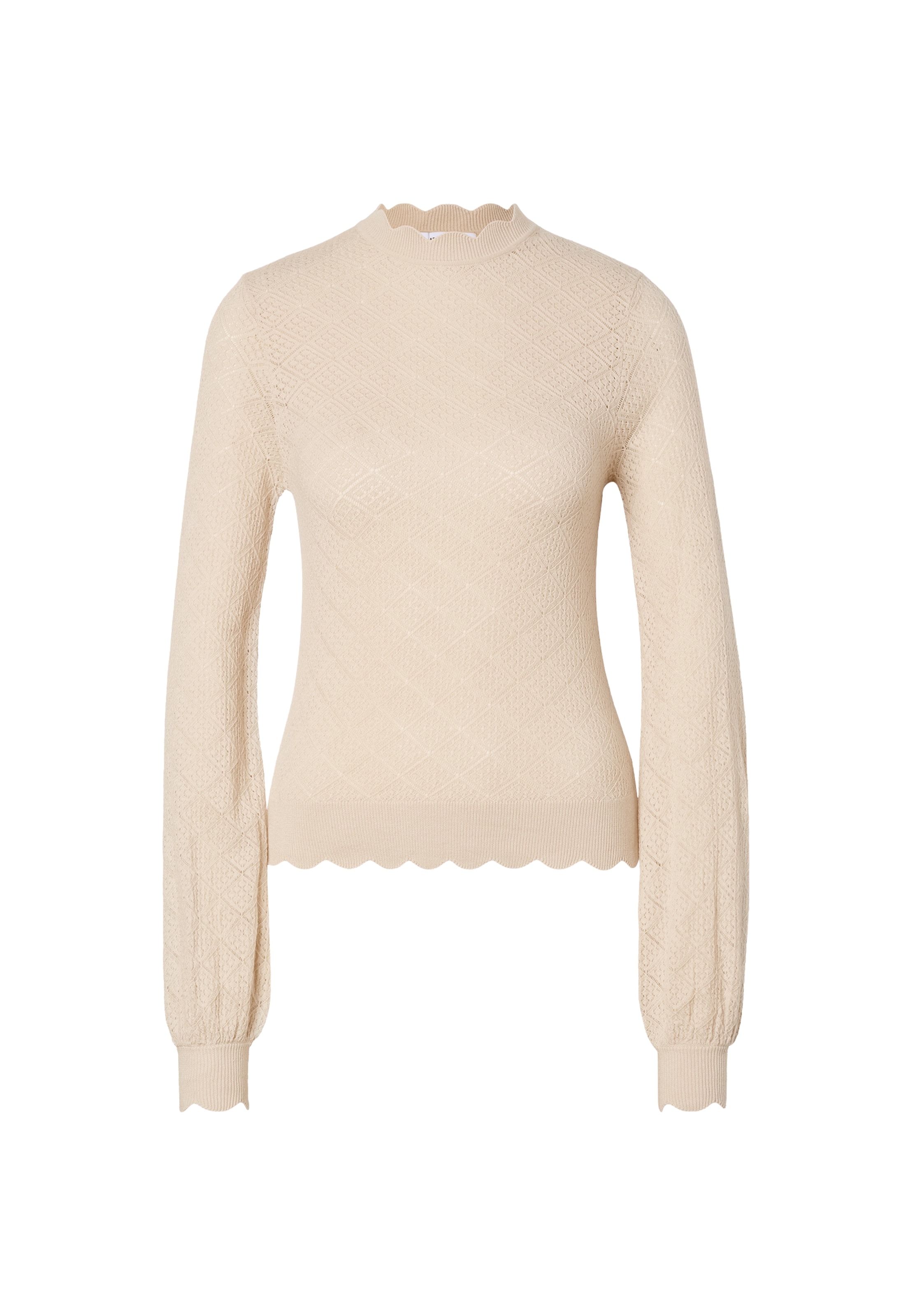 ABOUT YOU Sweater 'Dion' in Beige: front