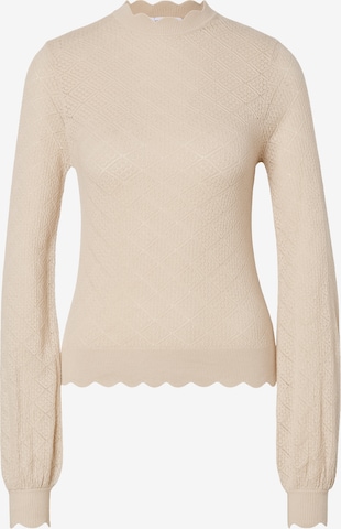 ABOUT YOU Sweater 'Dion' in Beige: front