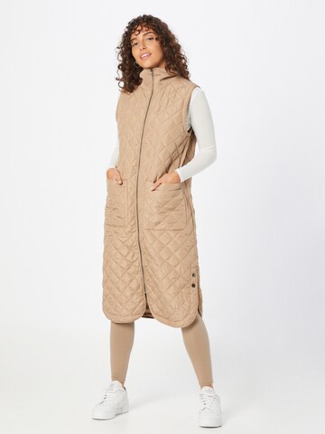 Kaffe Bodywarmer 'Severina' in Beige