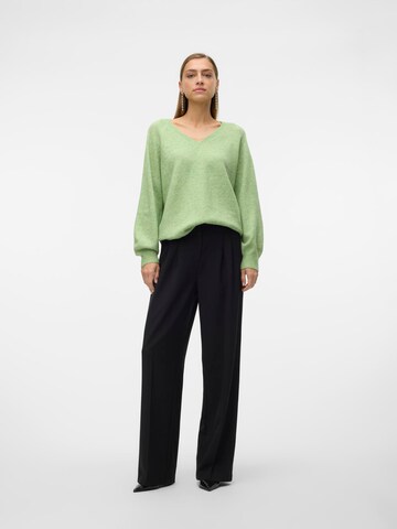 VERO MODA Sweater 'VMLEAF' in Green