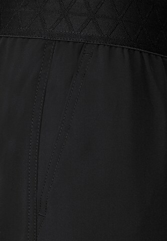 STREET ONE Wide Leg Hose in Schwarz
