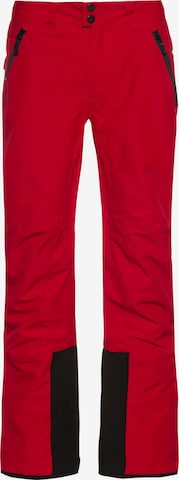 CHIEMSEE Outdoor Pants 'Taos' in Red: front