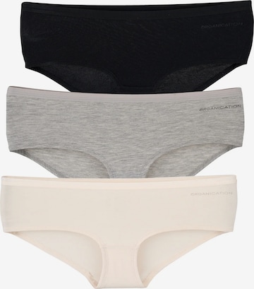 Organication Panty in Beige: Vorderseite