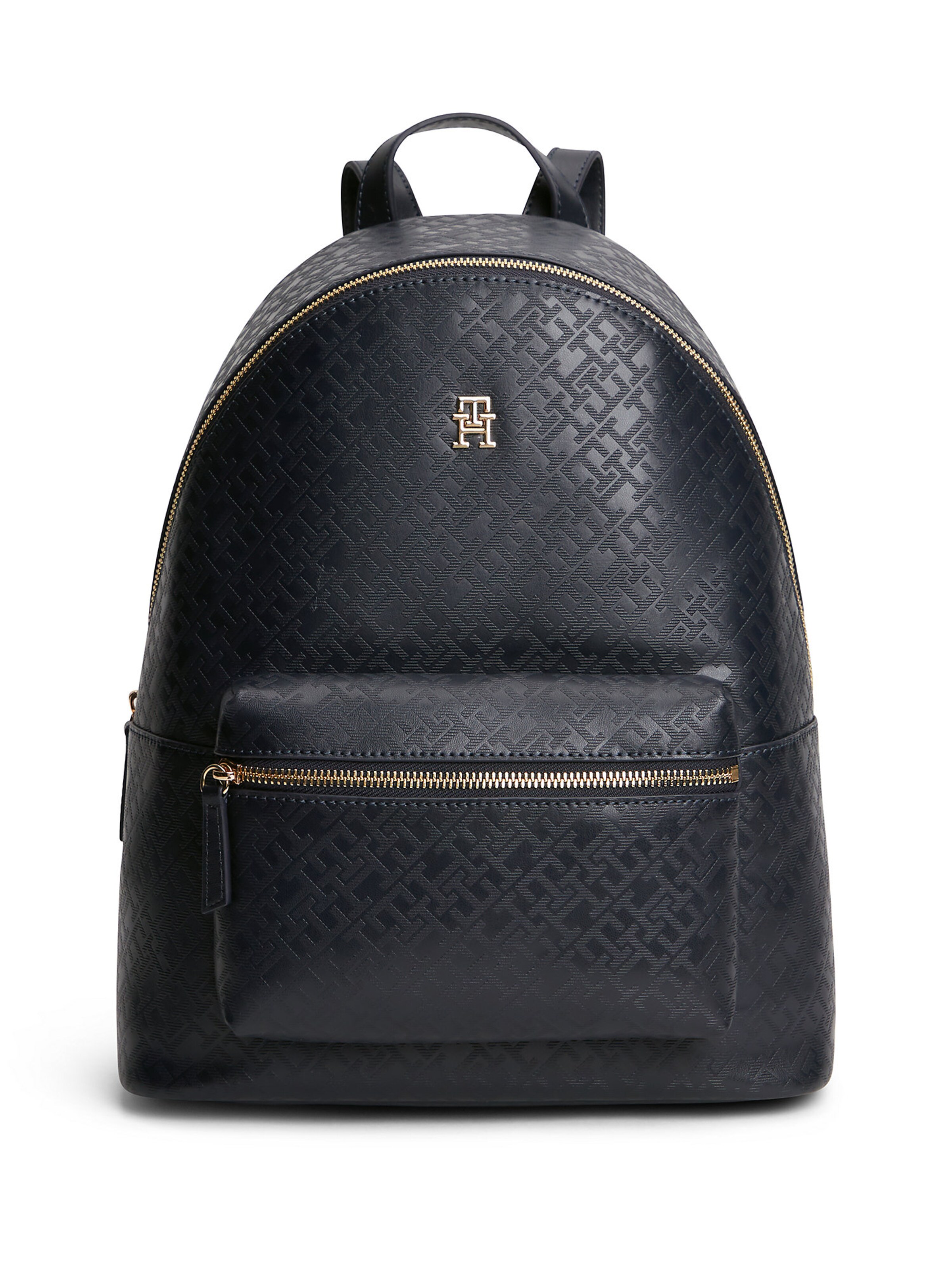 Zaino 'Essential' di TOMMY HILFIGER in nero: frontale