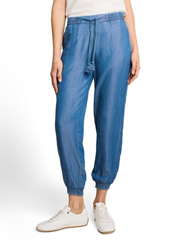 TOM TAILOR Tapered Jeans i blå: framsida