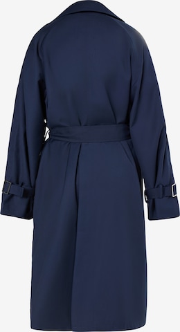 usha BLACK LABEL Between-Seasons Coat in Blue