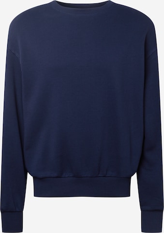 NU-IN Sweatshirt in Blauw: voorkant