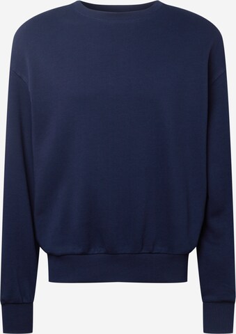 Sweat-shirt NU-IN en bleu : devant