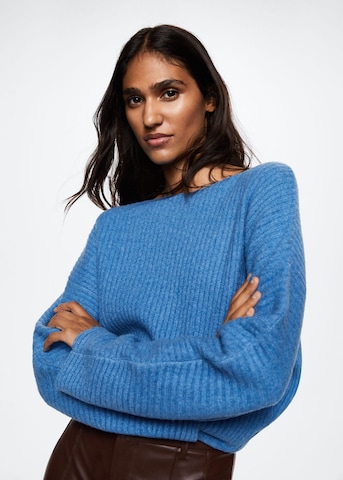 MANGO Sweater 'Coralina' in Blue