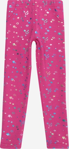 Coupe slim Leggings 'Stars' SALT AND PEPPER en rose : devant