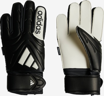 ADIDAS PERFORMANCE Athletic Gloves 'Copa Match' in Black: front