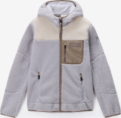 NAPAPIJRI Fleecejacke 'Yupik' in creme / hellbeige / brokat, Produktansicht