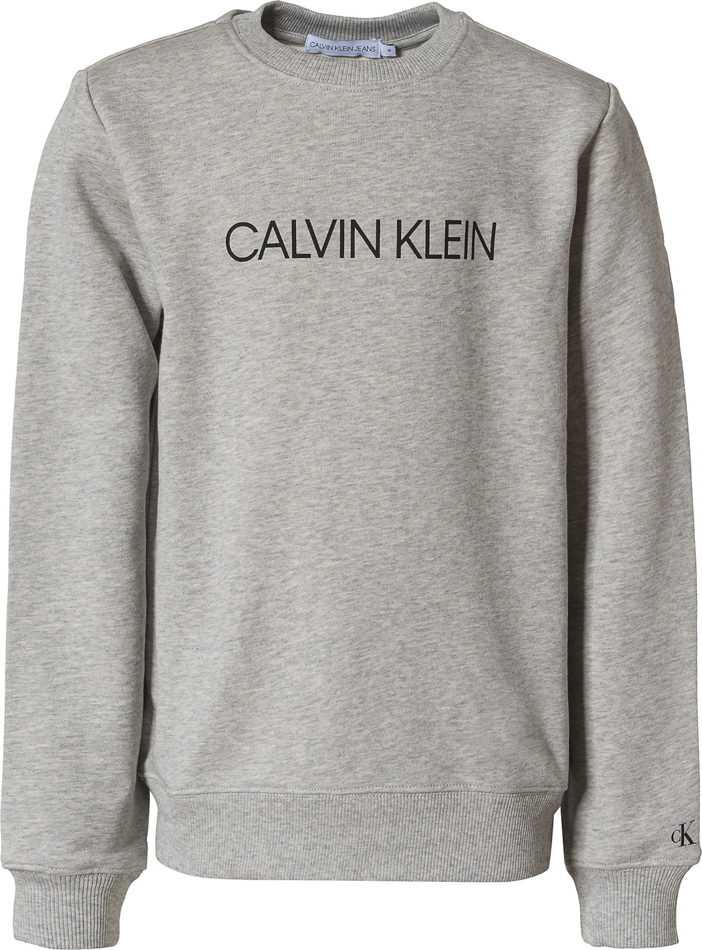 Kinder Kids (Gr. 92-140) Calvin Klein Jeans Sweatshirt in Graumeliert - AF73470 Kinder Kids (Gr. 92-140) Calvin Klein Jeans Sweatshirt in Graumeliert - AF73470