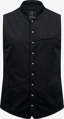 JP1880 Traditional Vest in Black: front