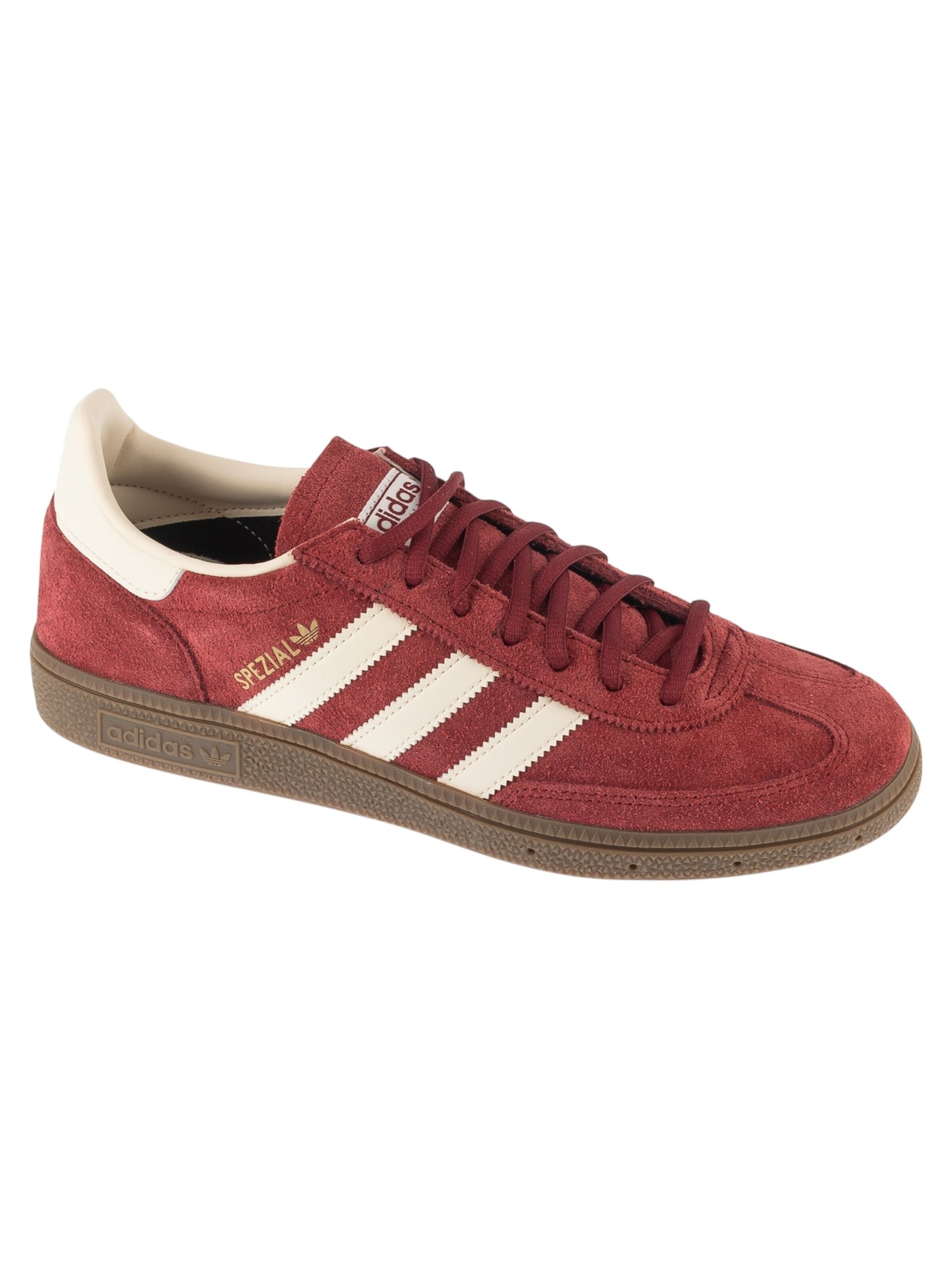 ADIDAS ORIGINALS Baskets basses 'Handball Spezial' en 42,5-43 en rouge foncé, Vue avec produit