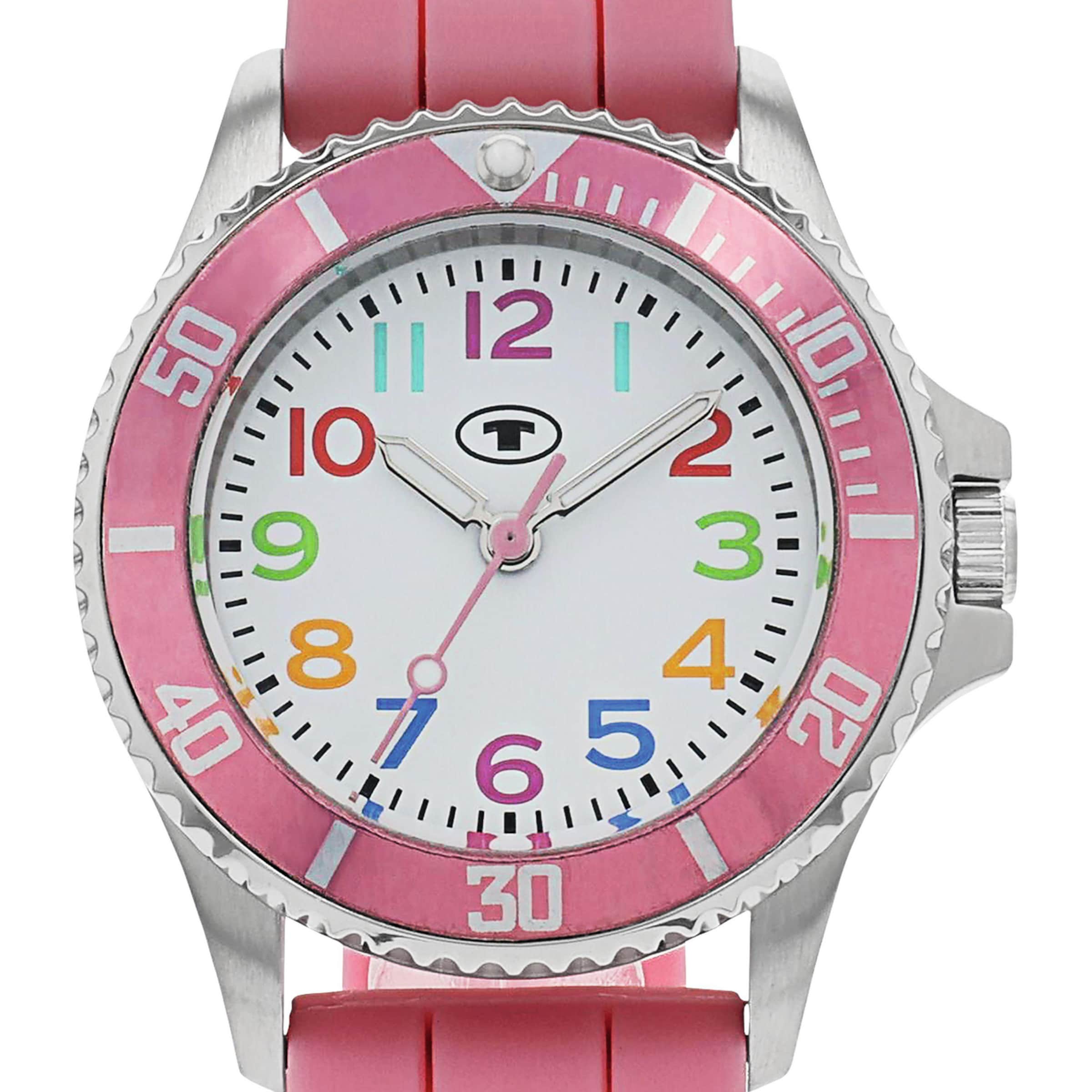 TOM TAILOR Watch in Pink