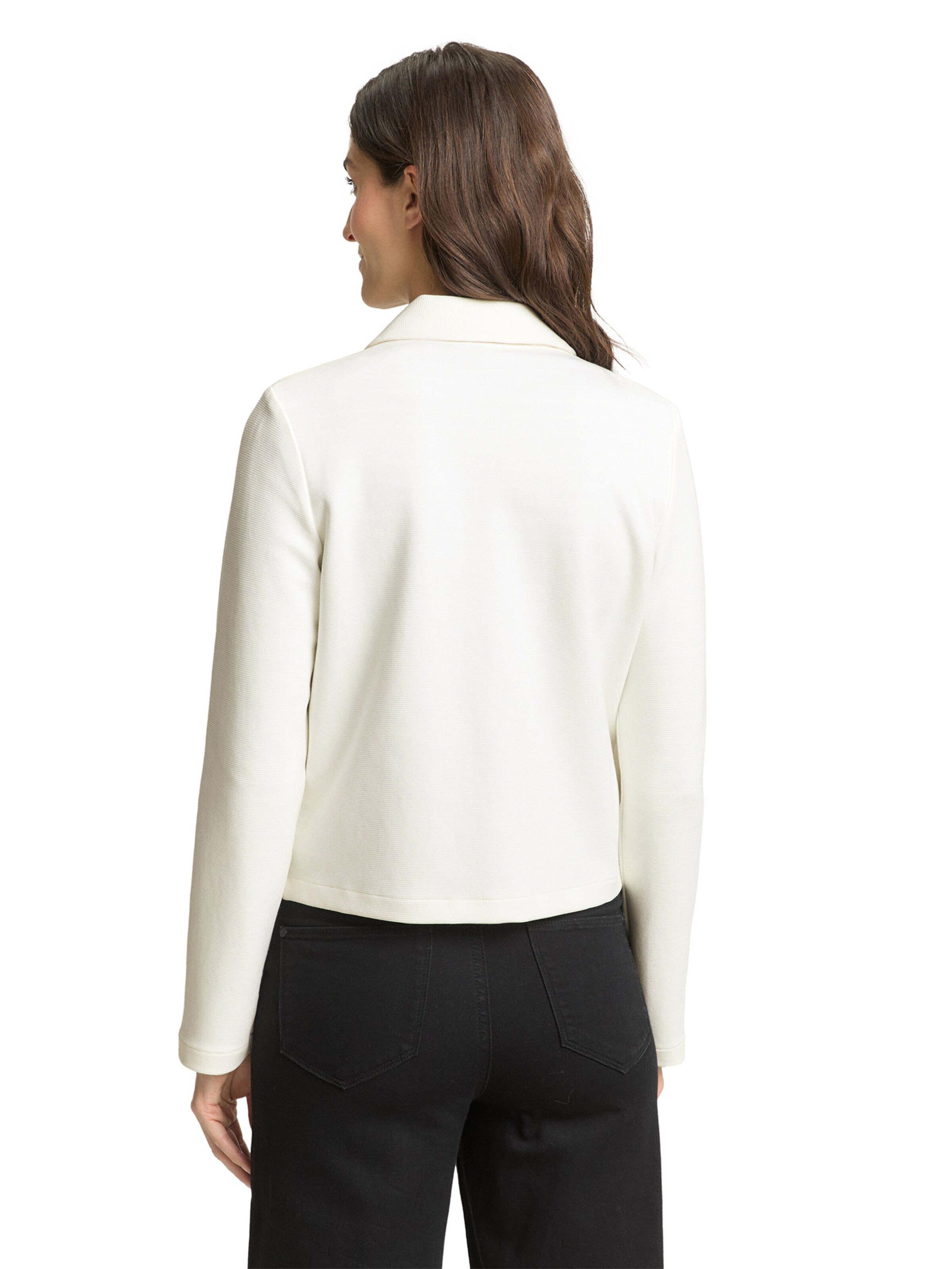 TOM TAILOR Between-season jacket in White