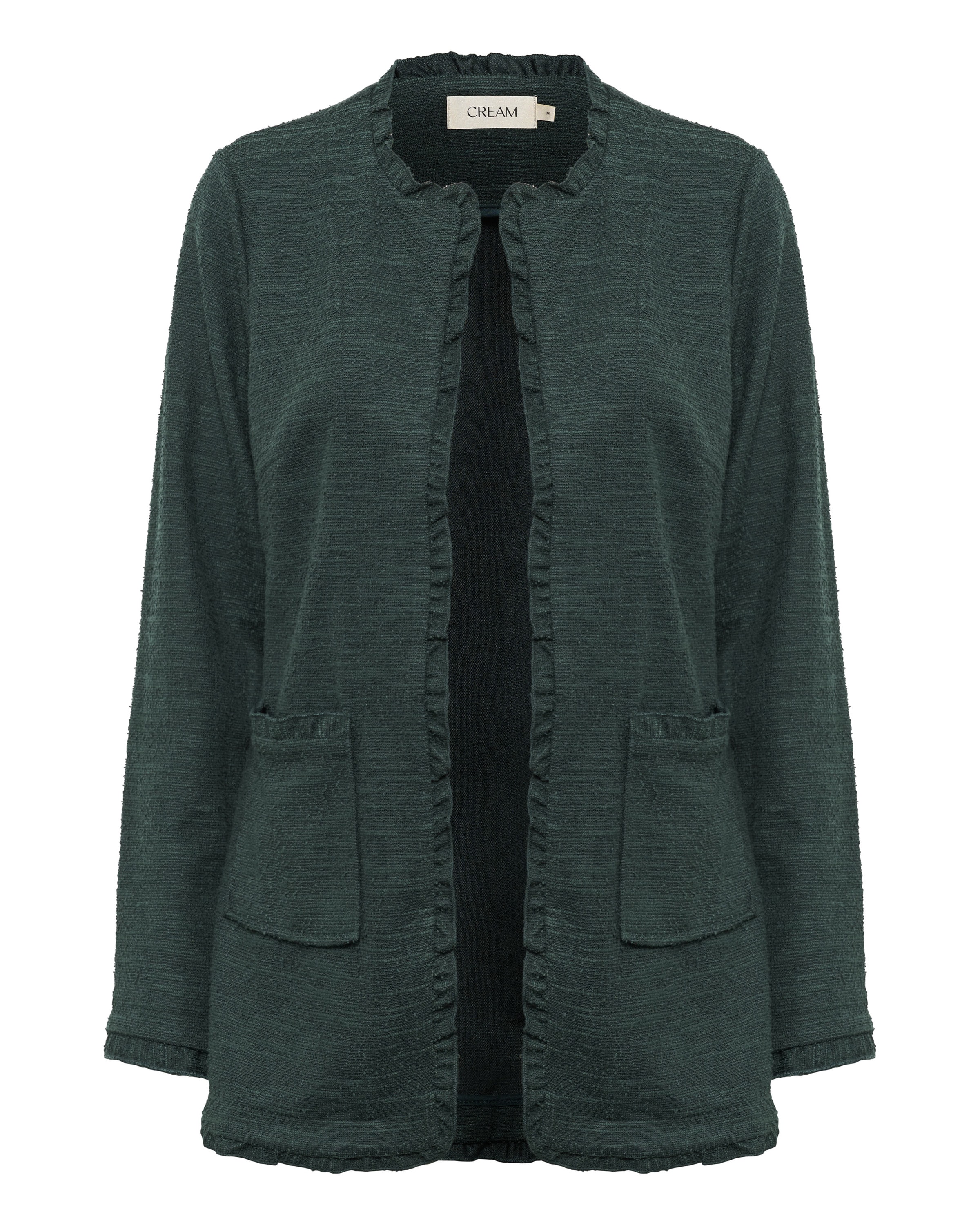 Cream Blazer 'Mellie' in Grün: Vorderseite