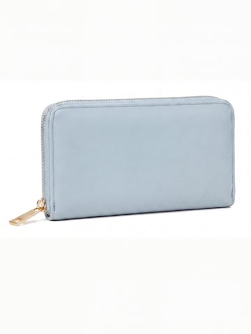 MILLYMILK® Wallet 'PURA LARGE' in Blue: front