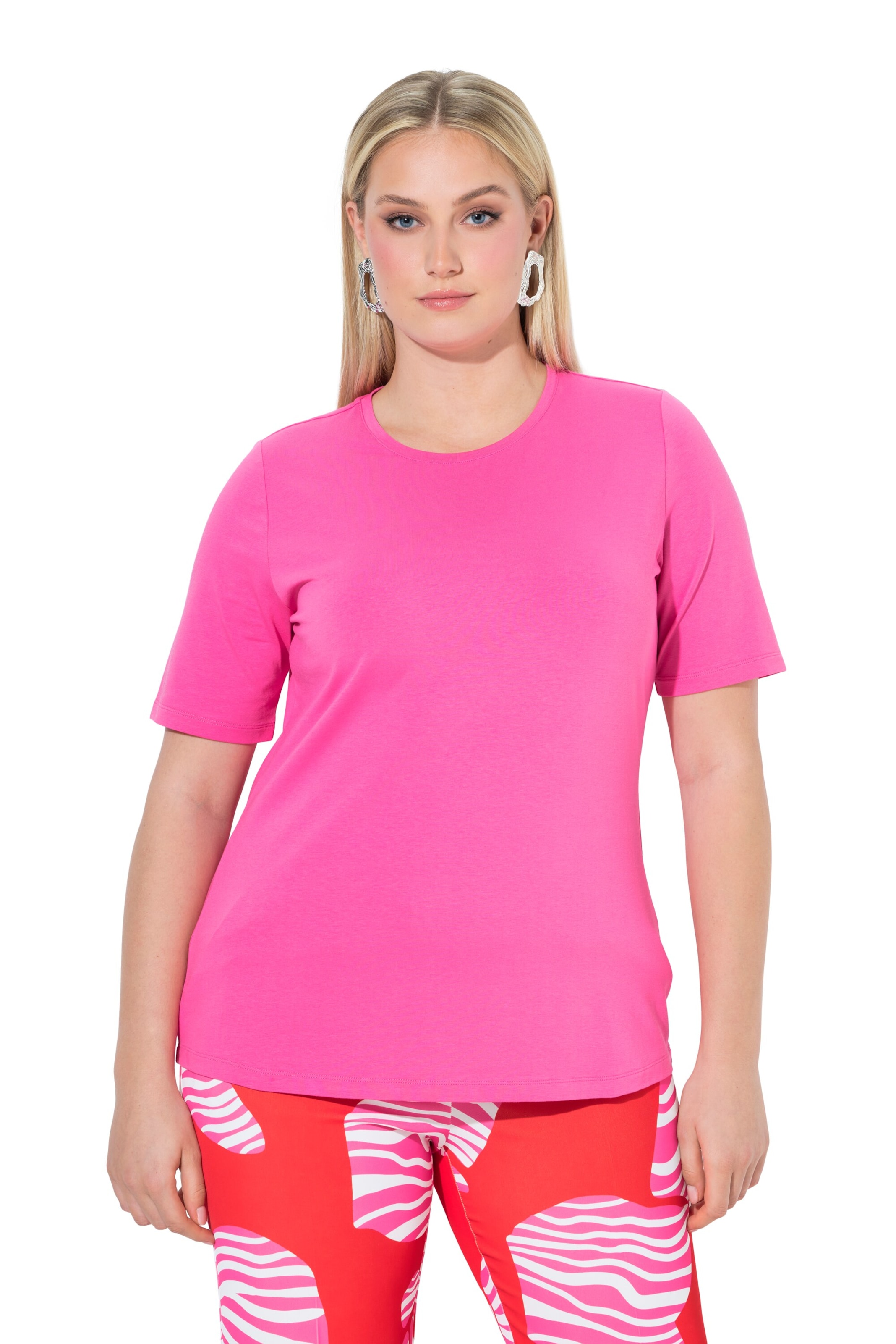 Ulla Popken Shirt in Pink: front