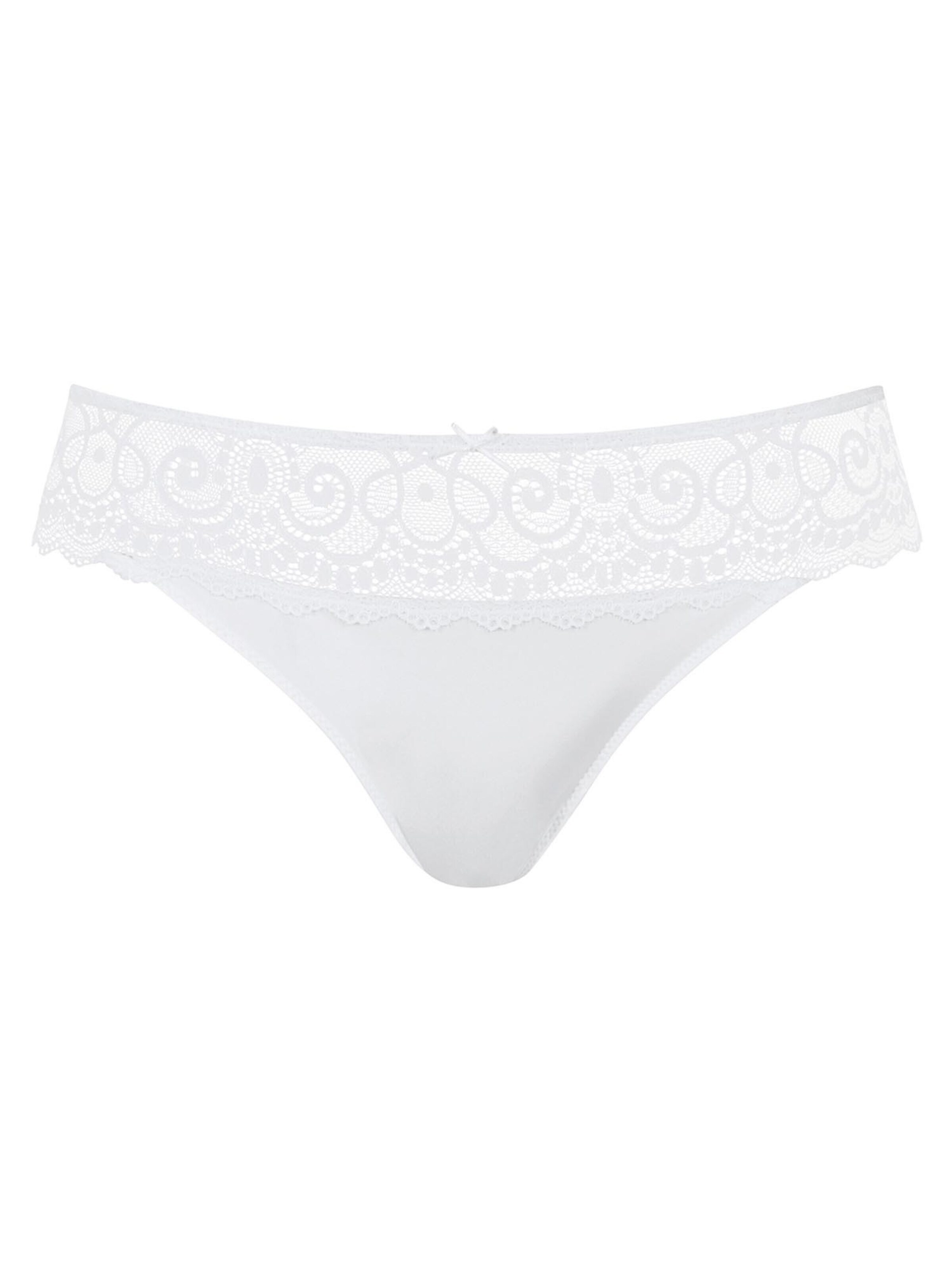 Mey Panty 'Amorous' in White: front