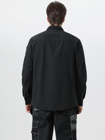 Youthup Comfort Fit Hemd‌‌‌ in Schwarz