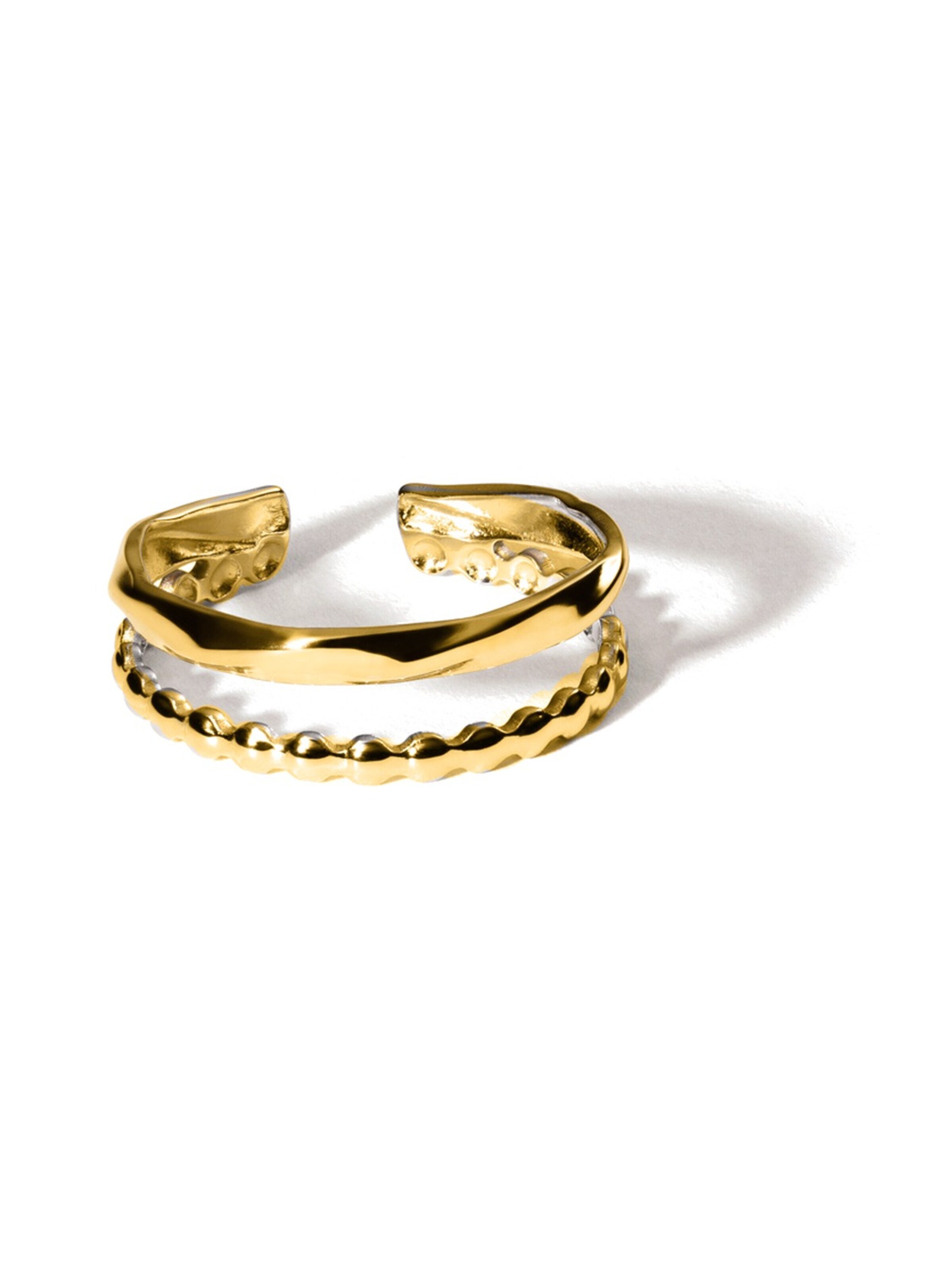 hiBALI Ring‌‌‌‌‌‌ in Gold: Vorderseite