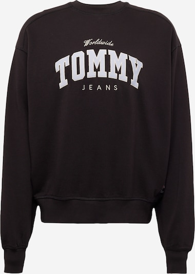 Tommy Jeans Sweatshirt em amarelo pastel / preto / branco, Vista do produto