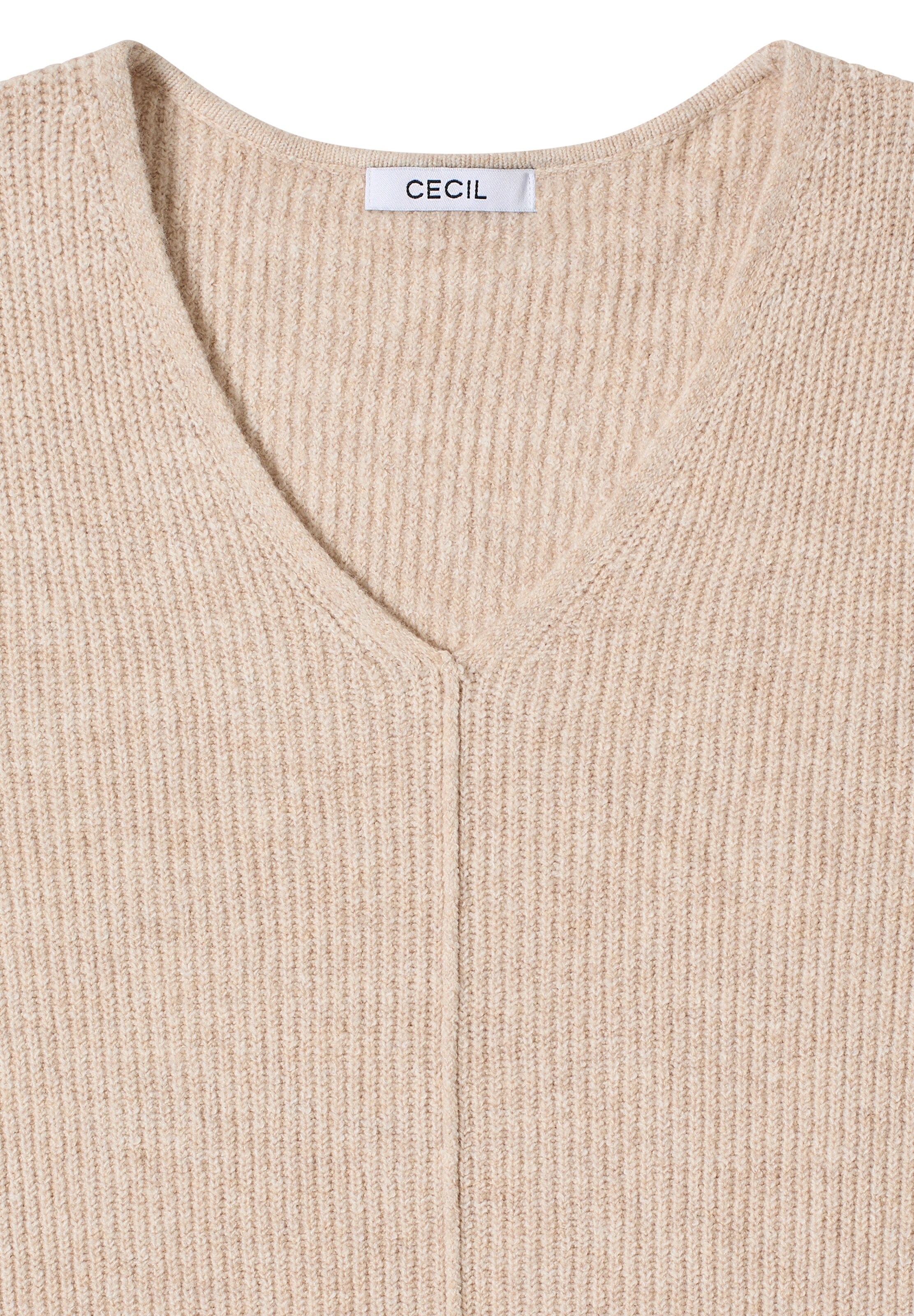 CECIL Pullover in Beige