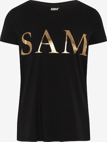 UNCLE SAM Shirt in Black: front
