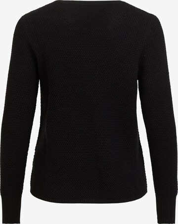 VILA Sweater 'Chassa' in Black