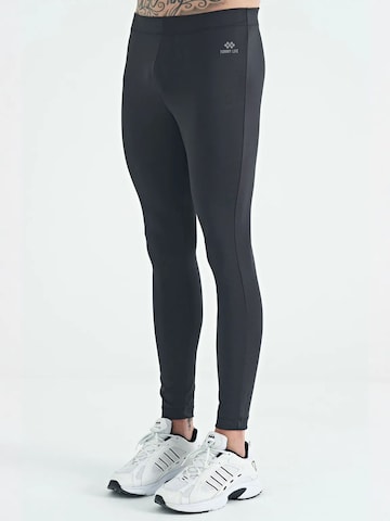 Skinny Pantalon de sport Tommy Life en noir