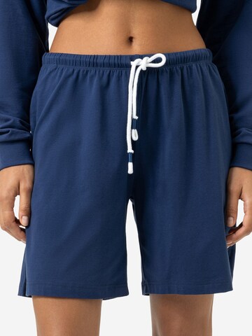 Mey Pyjamahose 'Solid Love'‌‌‌‌‌ in Blau