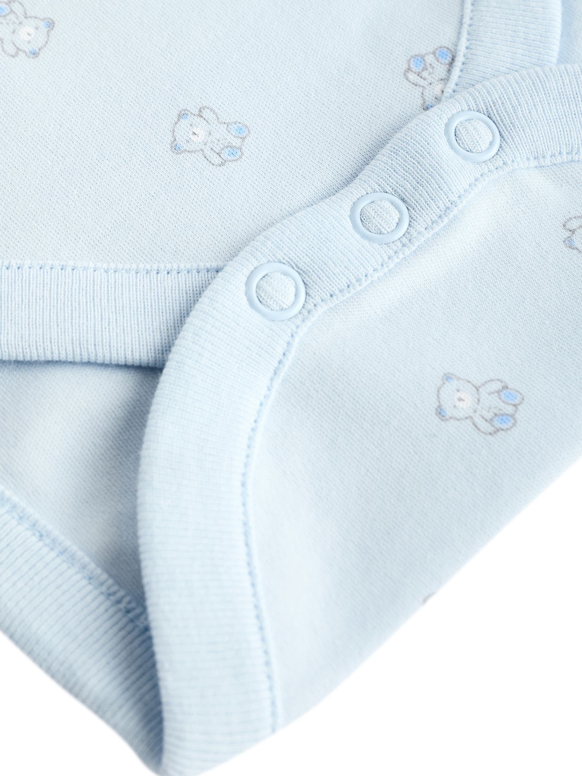 Next Бебешки гащеризони/боди в синьо