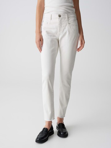 regular Jeans 'Evita' di OPUS in bianco: frontale