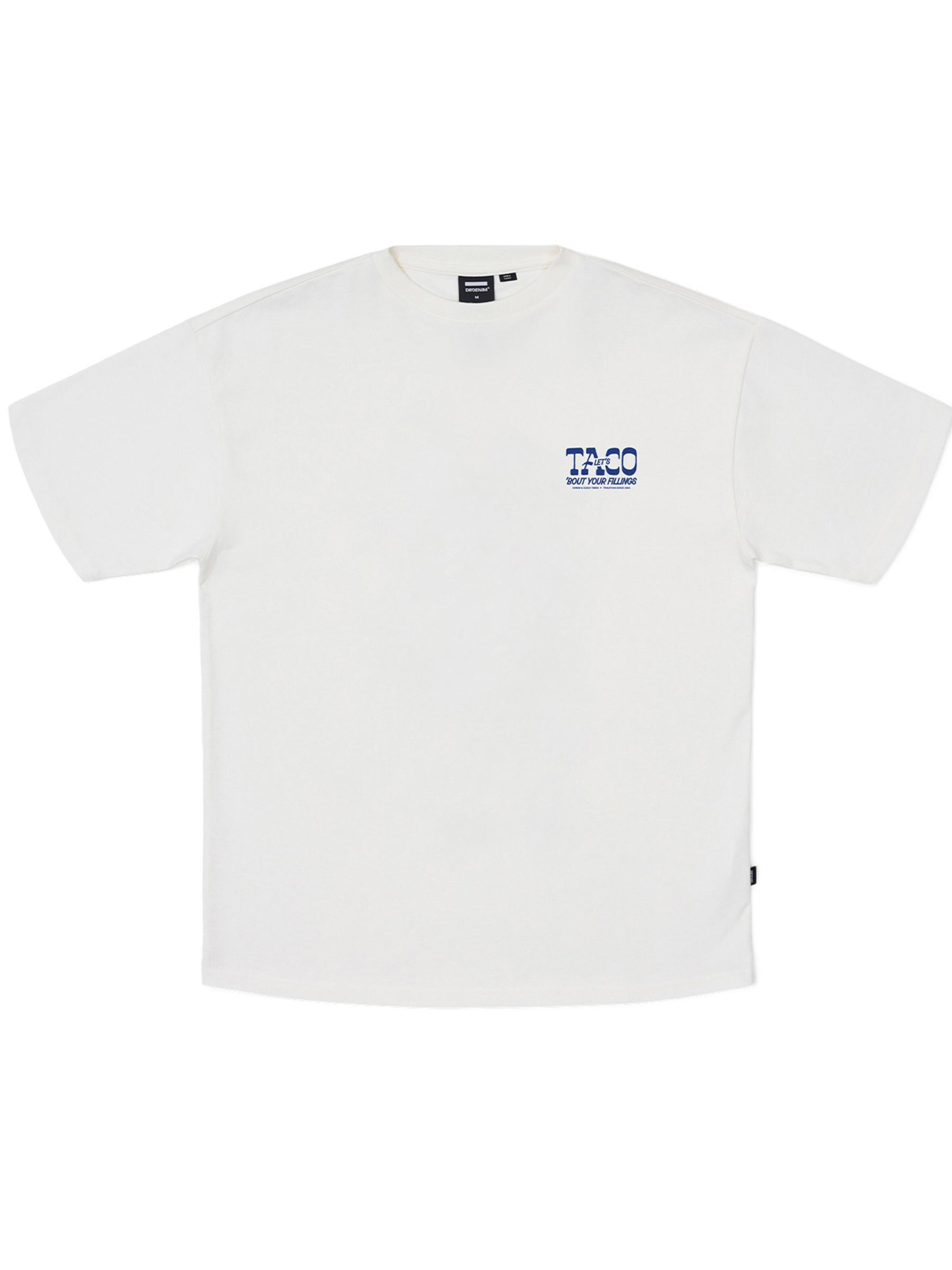 Dr. Denim Shirt 'Trooper' in White: front