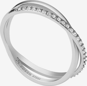 FOSSIL Ring in Silver: front