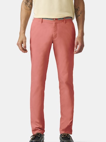 Regular Pantalon chino MMX Germany en orange : devant