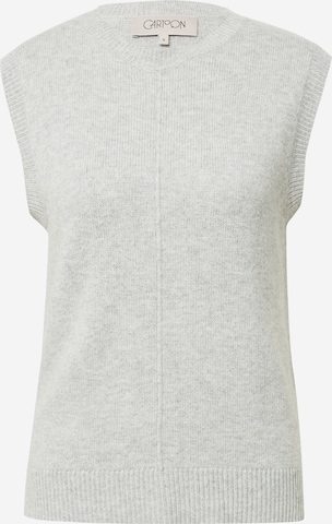 Pull-over Cartoon en gris : devant