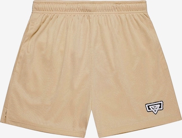 Bucketz Loosefit Shorts in Braun: Vorderseite