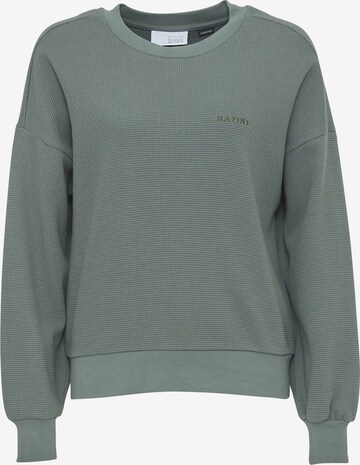 mazine Sweatshirt ' Nadi Sweater ' in Grey: front